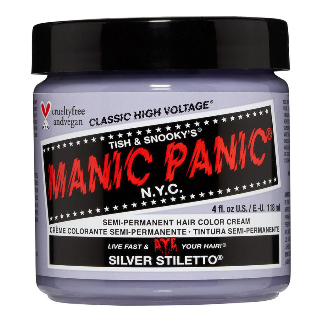 Μόνιμη Βαφή Classic Manic Panic ‎612600110067 Silver Stiletto (118 ml)
