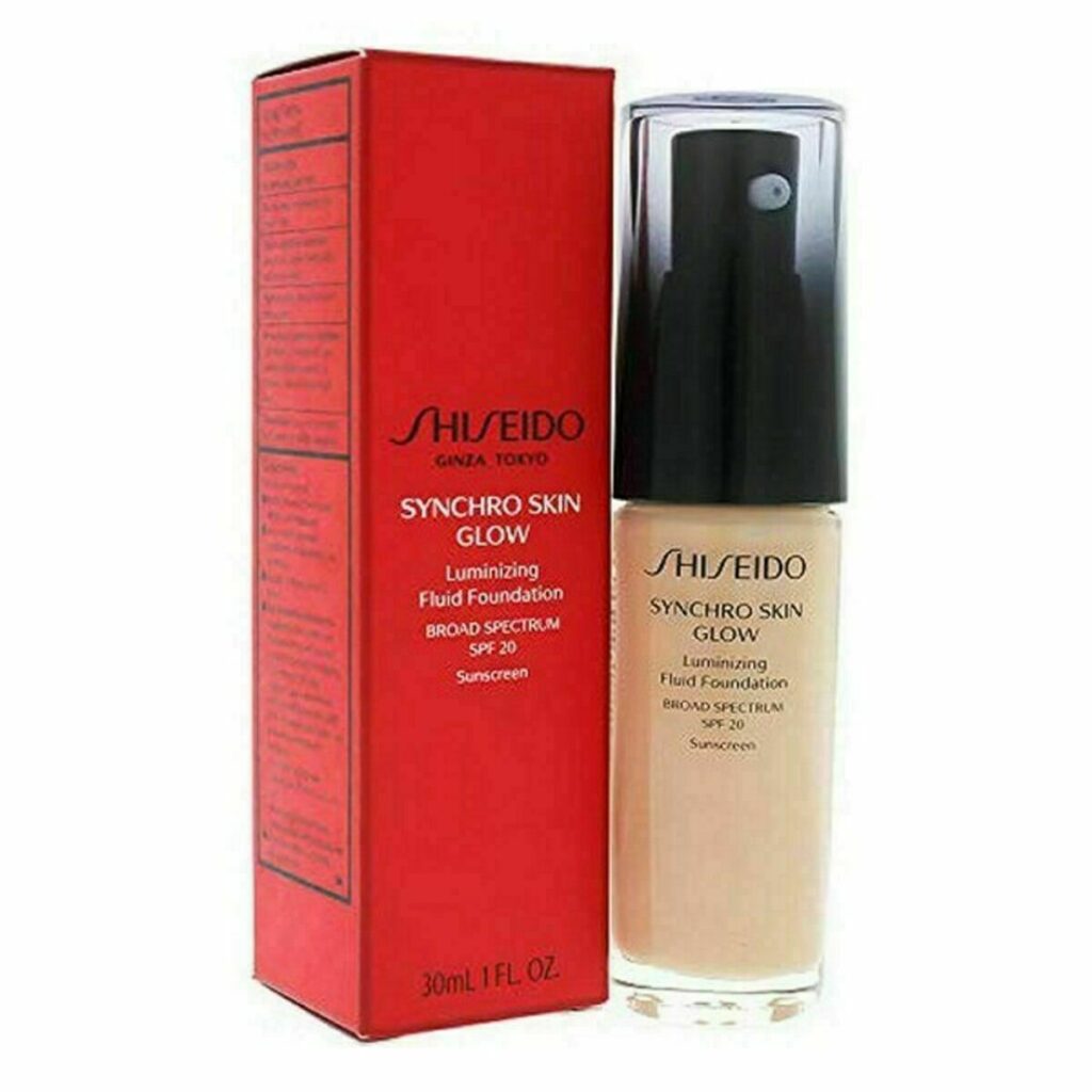 Υγρό Μaκe Up Skin Glow Shiseido SPF20 (30 ml)