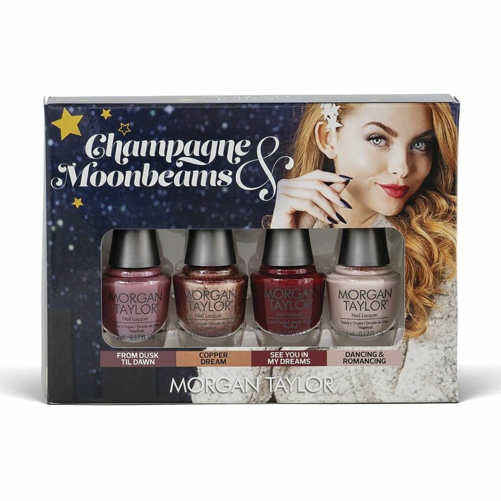 βαφή νυχιών Morgan Taylor Champagne & Moonbeams (4 pcs)