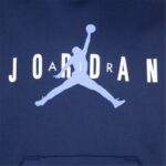Παιδικό Φούτερ με Κουκούλα Nike Jordan Jumpman Μπλε