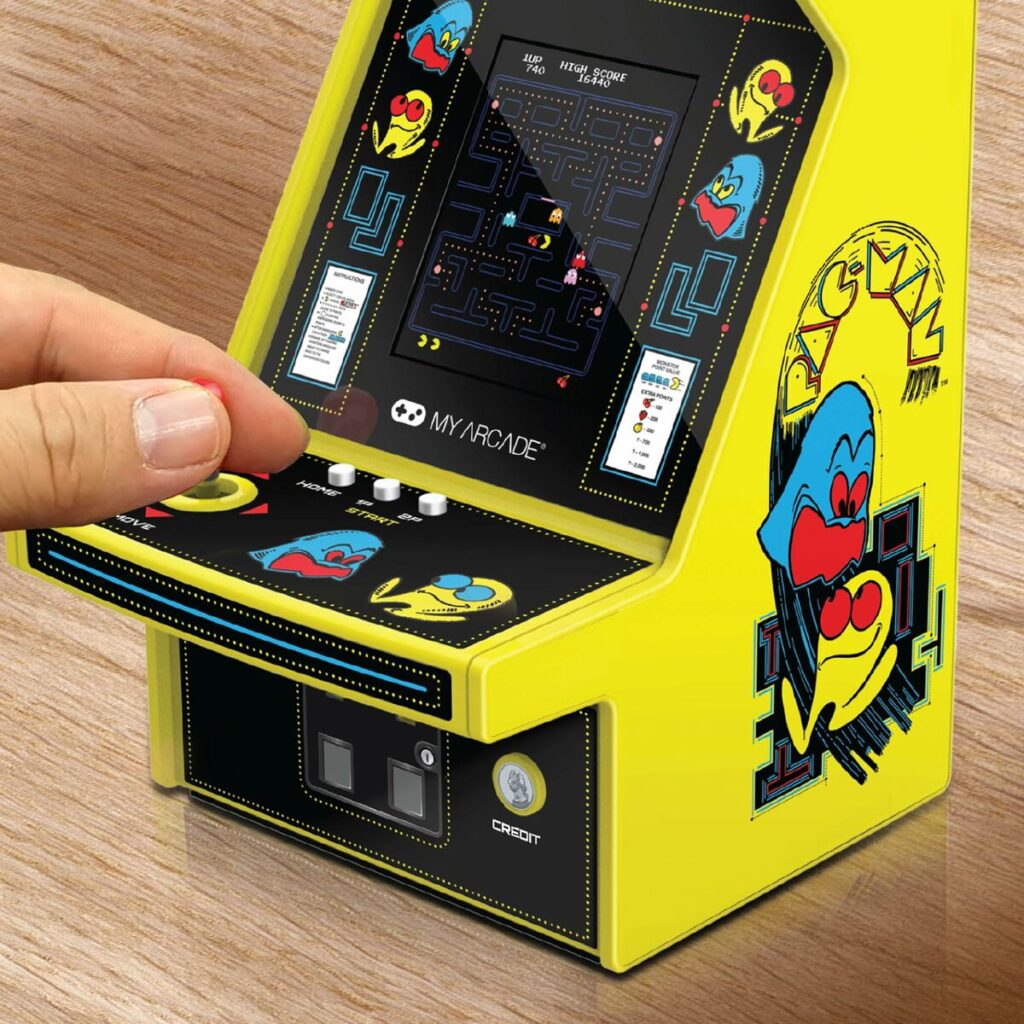 Φορητή Παιχνιδοκονσόλα My Arcade Micro Player PRO - Pac-Man Retro Games Κίτρινο