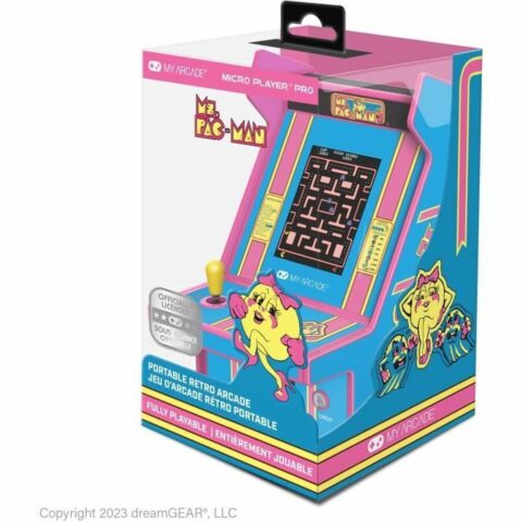 Φορητή Παιχνιδοκονσόλα My Arcade Micro Player PRO - Ms. Pac-Man Retro Games Μπλε