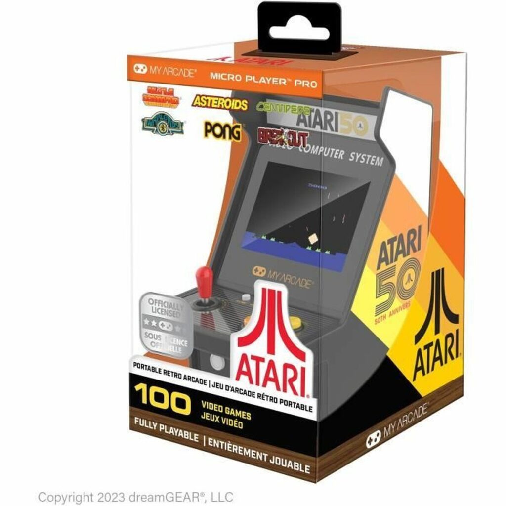 Φορητή Παιχνιδοκονσόλα My Arcade Micro Player PRO - Atari 50th Anniversary Retro Games