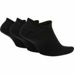 Κάλτσες Αστραγάλου Nike Everyday Lightweight 3 ζευγάρια Μαύρο