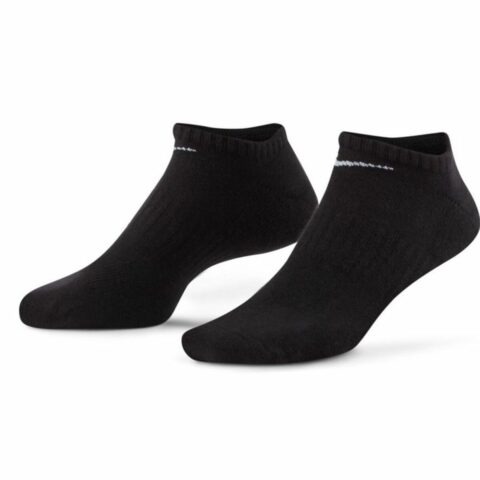 Κάλτσες Αστραγάλου Nike Everyday Cushioned 3 ζευγάρια Μαύρο