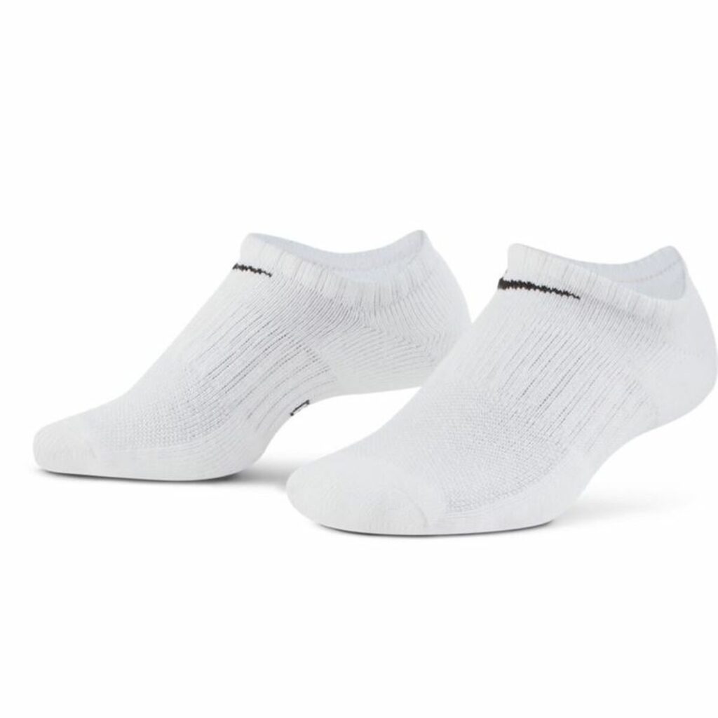 Κάλτσες Αστραγάλου Nike Everyday Cushioned 3 ζευγάρια Λευκό