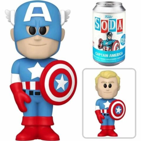 Συλλεκτική φιγούρα Funko Pop! Vinyl SODA: Marvel - Captain America