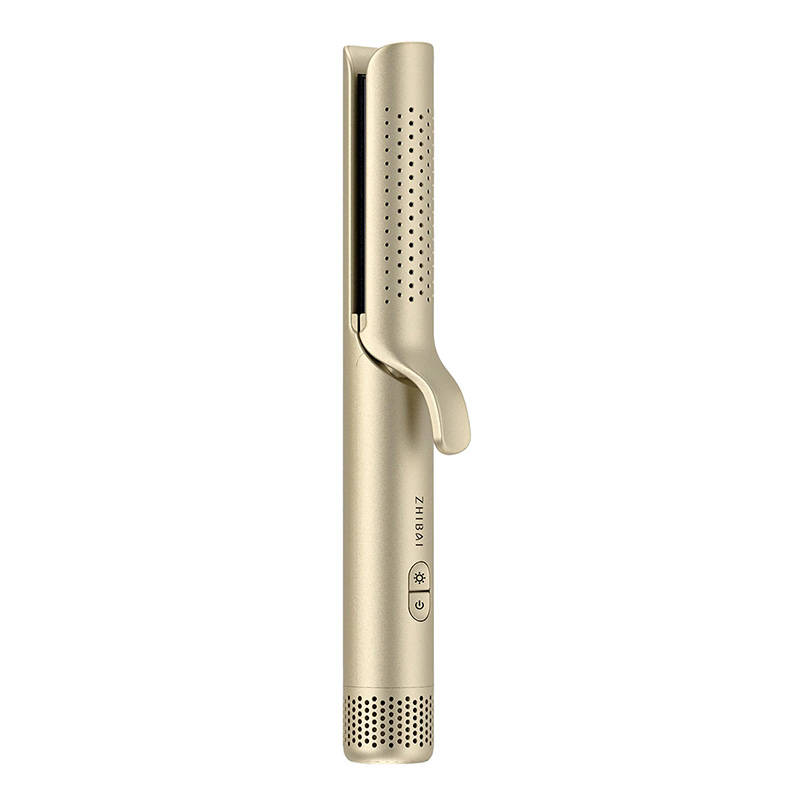 2-in-1 Hair Curler and Straightener ZHIBAI VL620 (gold)