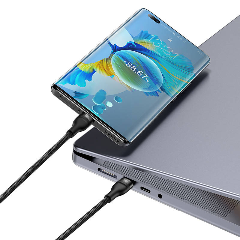 Baseus Καλώδιο USB 2σε1 Flash Series USB-C σε USB-C 100W