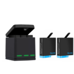3-slot charger box Telesin for GoPro Hero 8 + 2 batteries (GP-BNC-801)