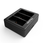 3-slot charger Telesin for GoPro Hero 12 / Hero 11 / Hero 10 / Hero 9