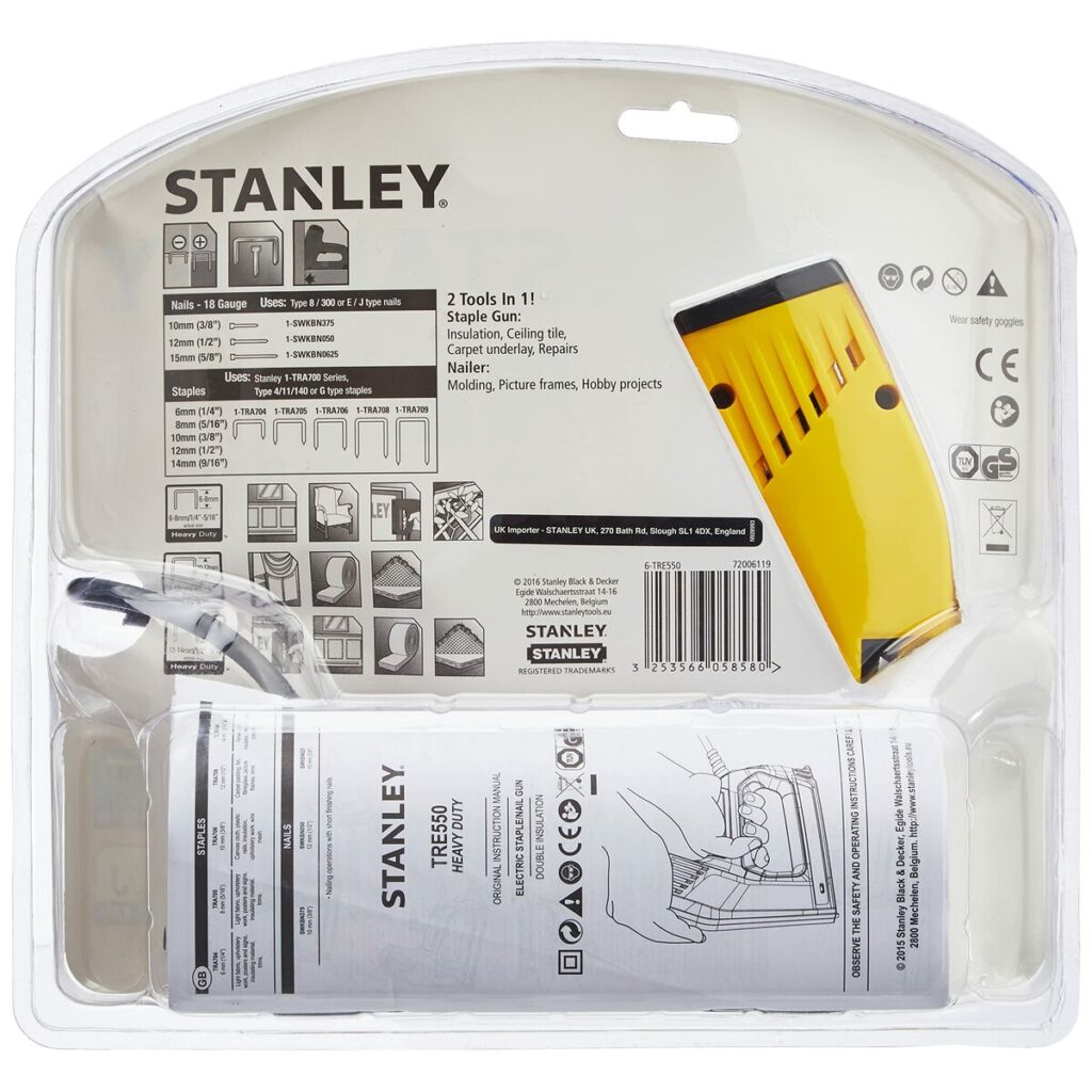 Επαγγελματικό Συρραπτικό Stanley 6-TRE550