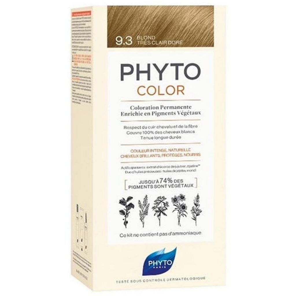 Μόνιμος Χρωματισμός Phyto Paris Phytocolor 9.3-rubio dorado muy claro
