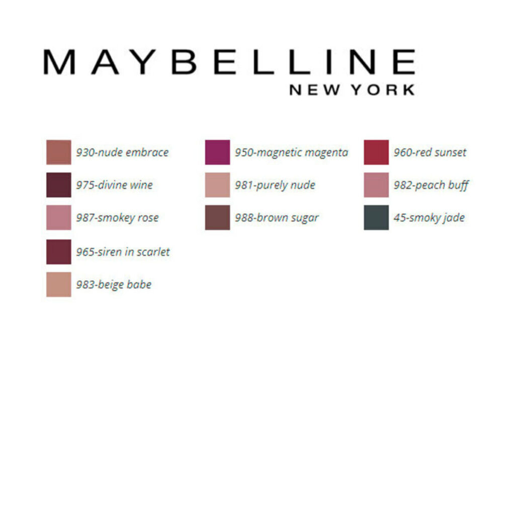 Κραγιόν Color Sensational Mattes Maybelline