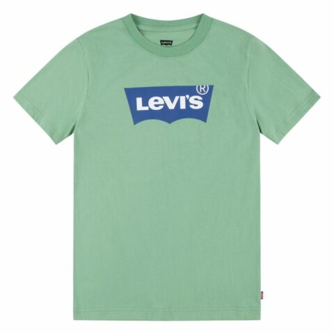 Παιδικό Μπλούζα με Κοντό Μανίκι Levi's Batwing Meadow Πράσινο