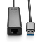 Μετατροπέας USB 3.0 έως Gigabit Ethernet LINDY 43313