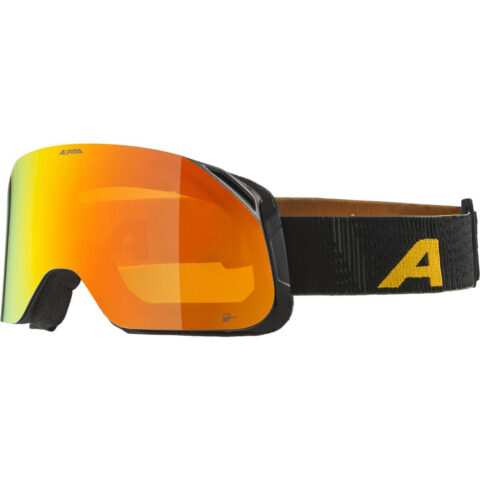 Γυαλιά για Σκι Alpina Blackcomb Q-Lite Μαύρο Πορτοκαλί S2
