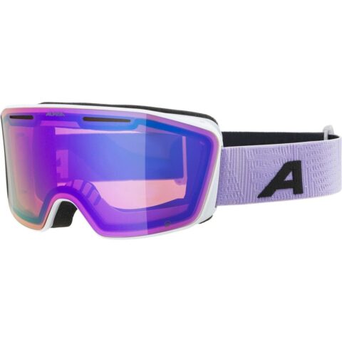 Γυαλιά για Σκι Alpina  Nendaz Q-Lite Λευκό Μωβ S2