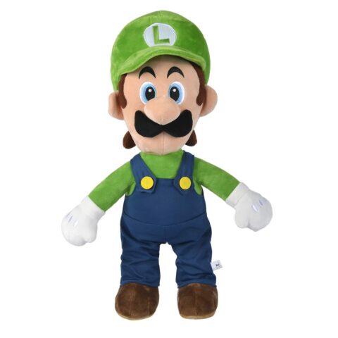 Αρκουδάκι Super Mario Luigi Μπλε Πράσινο 50 cm