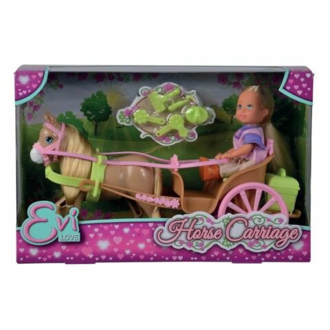 Κούκλα μωρού Simba Evi Love Horse Carriage