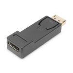 Αντάπτορας DisplayPort σε HDMI Digitus AK-340602-000-S Μαύρο