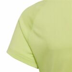 Παιδικό Μπλούζα με Κοντό Μανίκι Adidas Training Cool tee Πράσινο λιμόνι