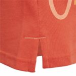 Παιδικό Μπλούζα με Κοντό Μανίκι Adidas Graphic Tee Πορτοκαλί