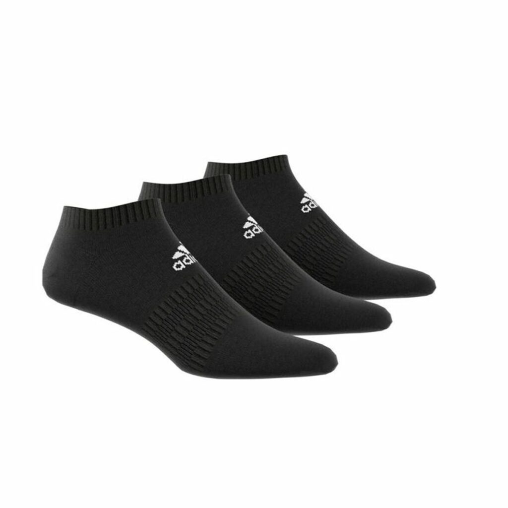 Κάλτσες Αστραγάλου Adidas Cushioned 3 ζευγάρια Μαύρο