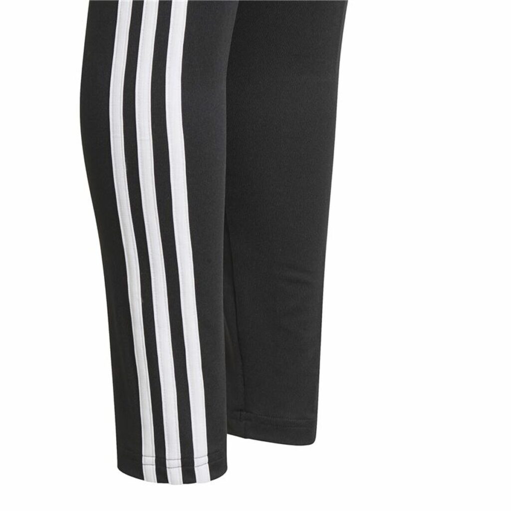 Αθλητικά Κολάν για Παιδιά Adidas Design 2 Move 3 Stripes Μαύρο
