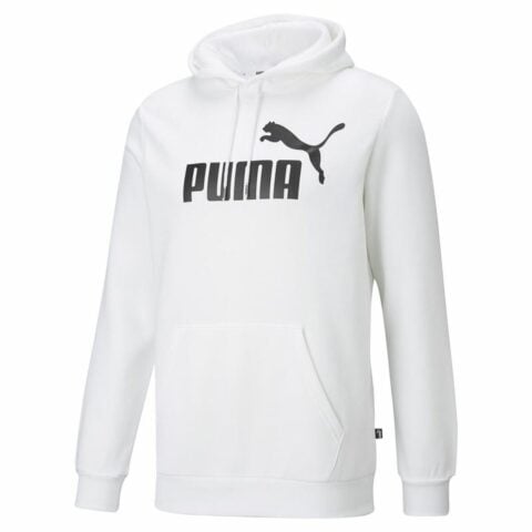 Ανδρικό Φούτερ με Κουκούλα Puma Ess Big Logo Λευκό