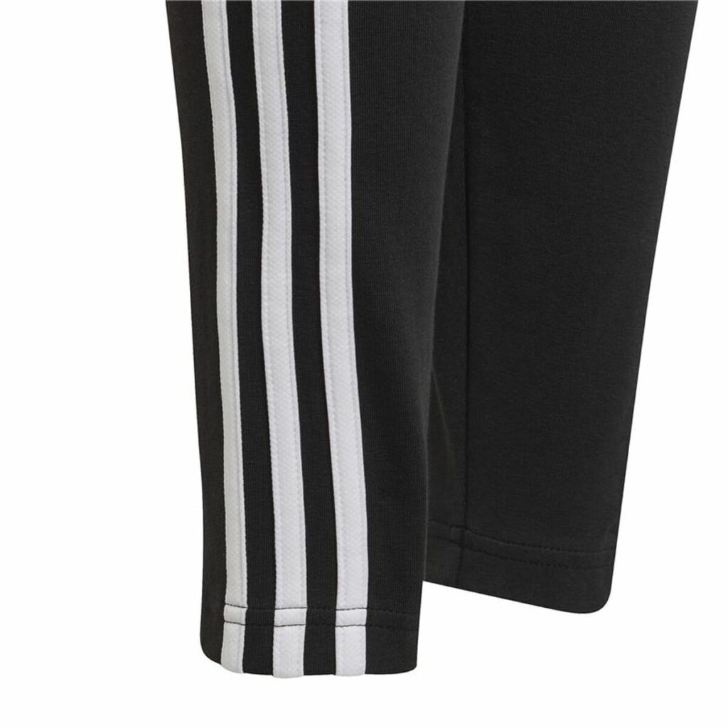 Αθλητικά Κολάν για Παιδιά Adidas Essentials 3 Stripes Μαύρο