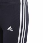 Αθλητικά Κολάν για Παιδιά Adidas Essentials 3 Stripes Ναυτικό Μπλε
