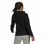 Γυναικείο Φούτερ με Κουκούλα Adidas Loungewear Essentials Logo Μαύρο