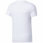 Ανδρική Μπλούζα με Κοντό Μανίκι Reebok Identity Λευκό