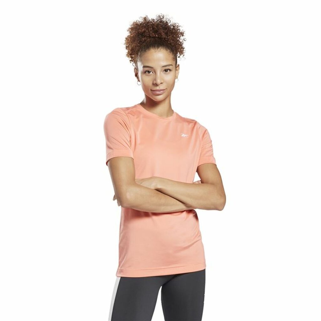 Γυναικεία Μπλούζα με Κοντό Μανίκι Workout Ready  Reebok Supremium Ροζ