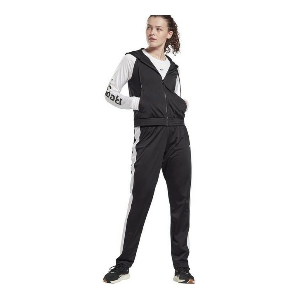 Γυναικεία Αθλητική Φόρμα Reebok Linear Μαύρο