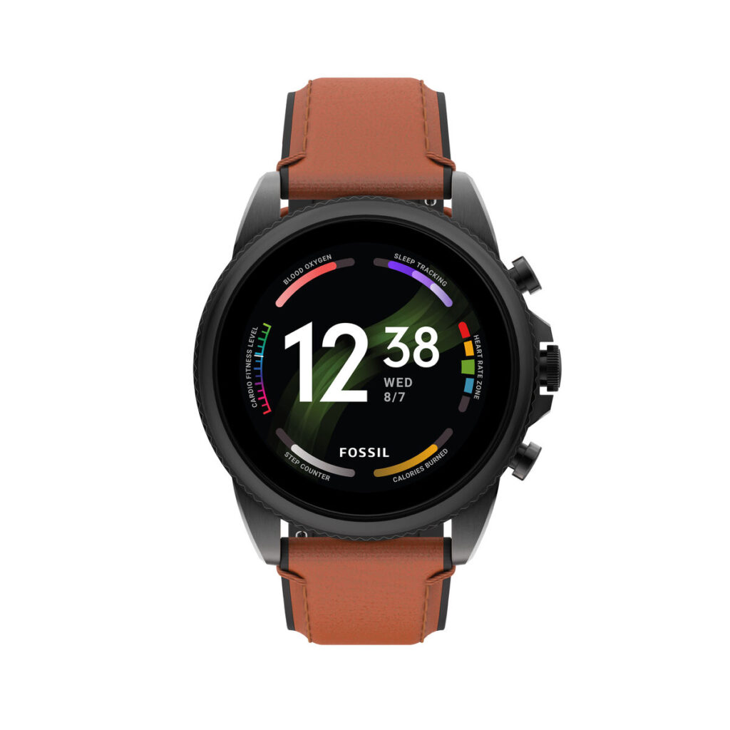 Smartwatch Fossil FTW4062 Μαύρο Καφέ 1