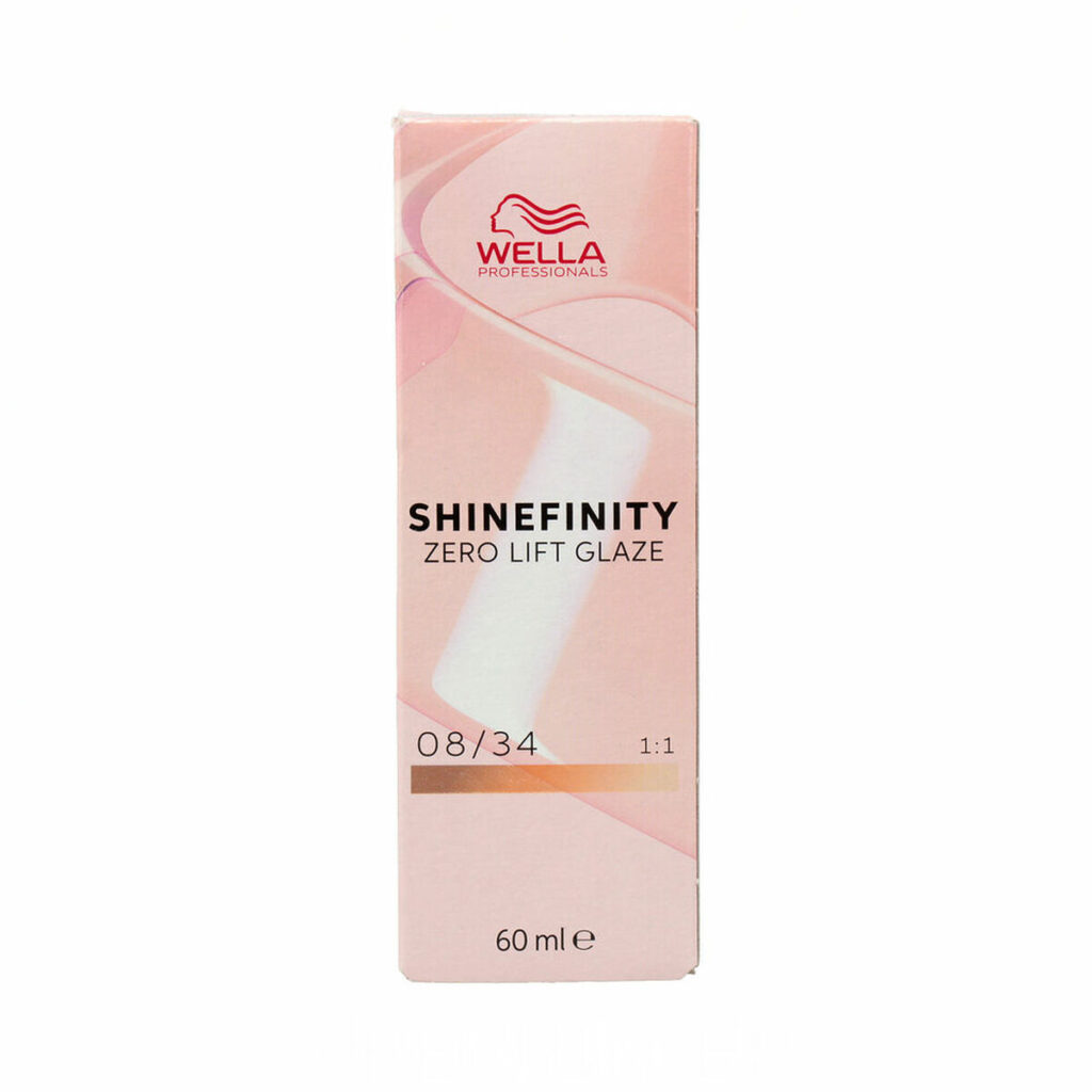 Μόνιμος Χρωματισμός Wella Shinefinity Nº 08/34 (60 ml)