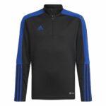 Παιδικό Φούτερ χωρίς Κουκούλα Adidas Tiro Essential Μαύρο