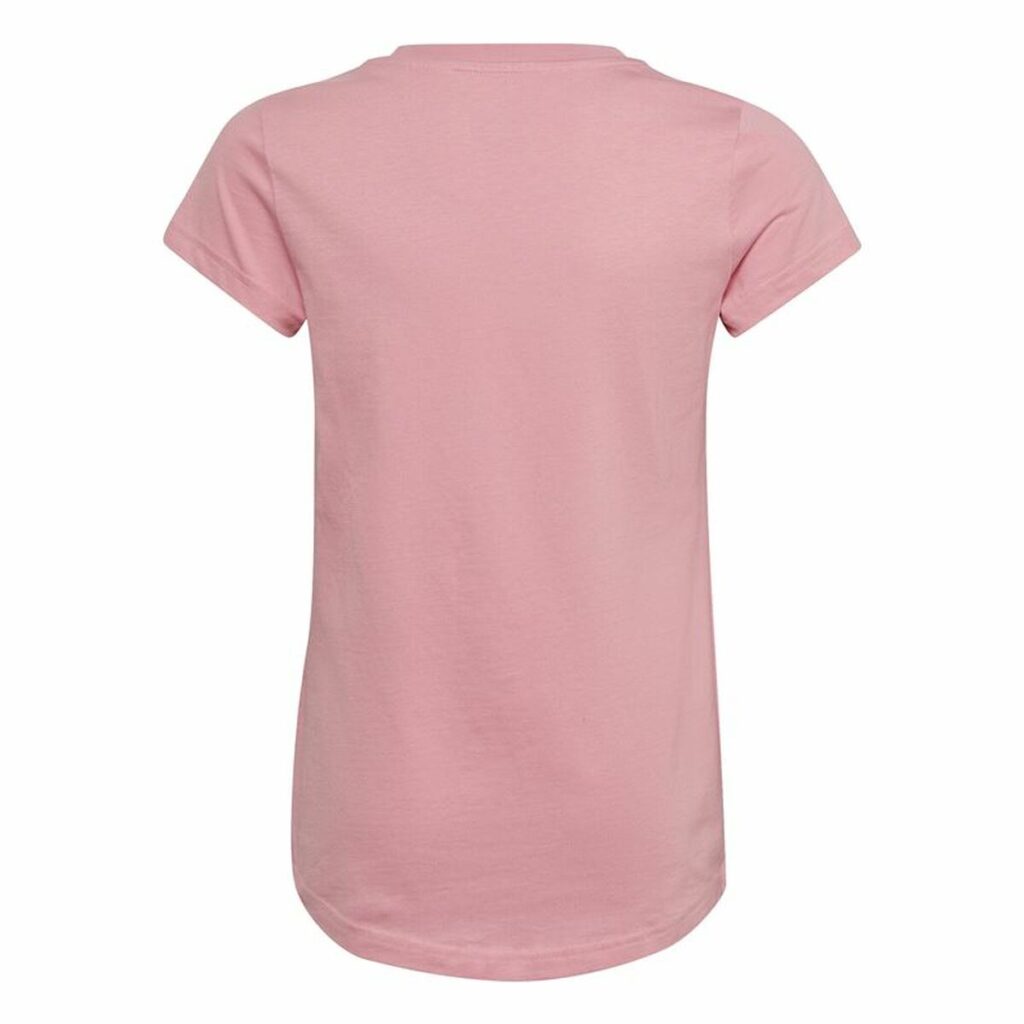 Παιδικό Μπλούζα με Κοντό Μανίκι Adidas  Graphic  Ροζ