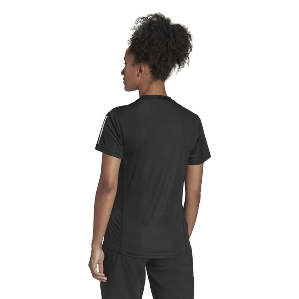 Γυναικεία Μπλούζα με Κοντό Μανίκι Adidas Own the Run Μαύρο