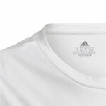 Παιδικό Μπλούζα με Κοντό Μανίκι Adidas Designed To Move Λευκό