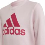 Φούτερ Χωρίς Κουκούλα για Κοριτσάκι Adidas Essentials Ανοιχτό Ροζ