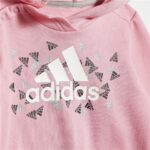 Αθλητική Φόρμα για Μωρό Adidas Badge of Sport Ροζ Γκρι
