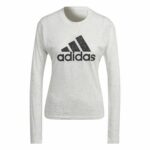 Γυναικεία Mπλούζα με Mακρύ Mανίκι Adidas Future Icons Winners 3 Λευκό