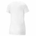 Γυναικεία Μπλούζα με Κοντό Μανίκι Puma Ess+ Nova Shine Λευκό
