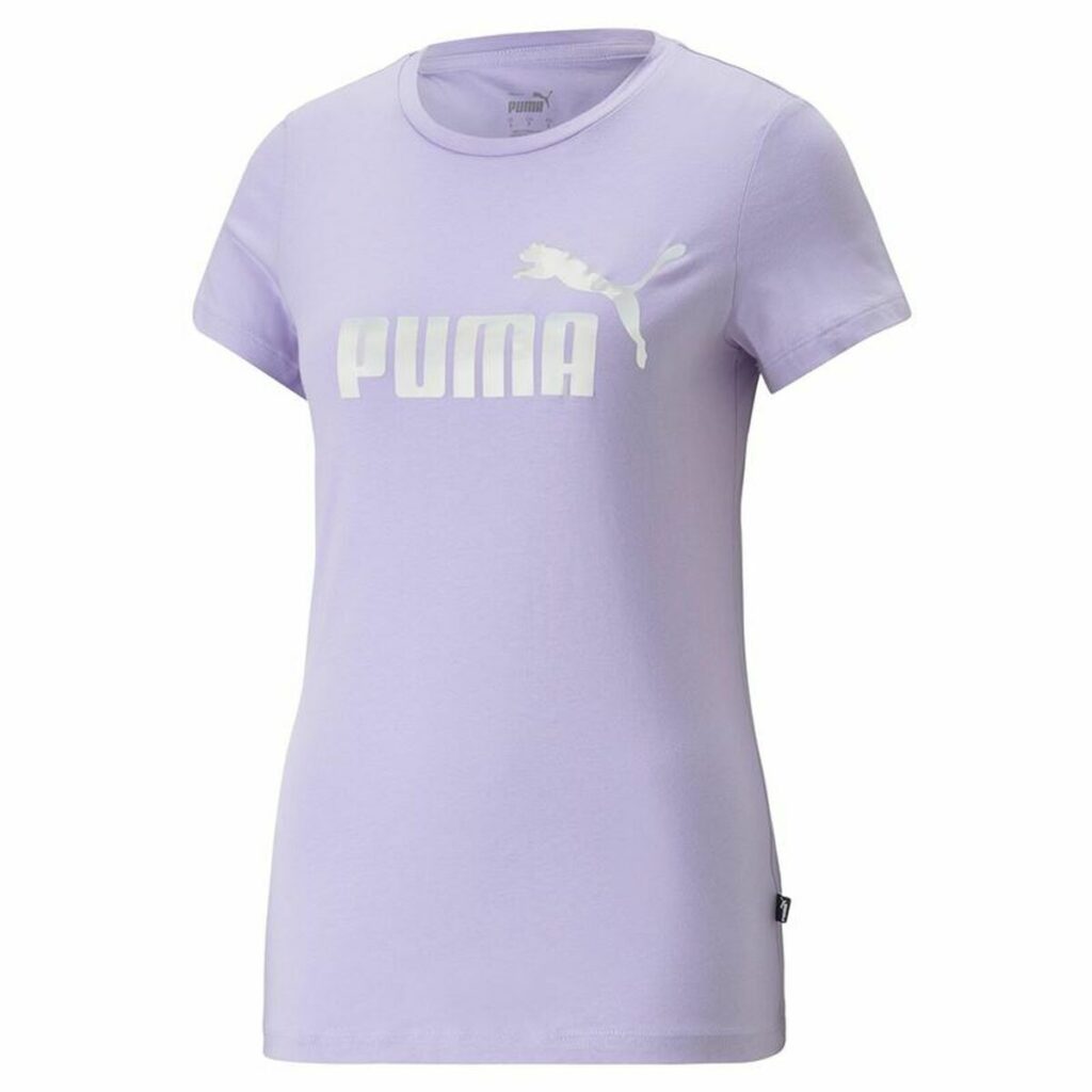 Γυναικεία Μπλούζα με Κοντό Μανίκι Puma Ess+ Nova Shine  Λεβάντα Γυναίκα