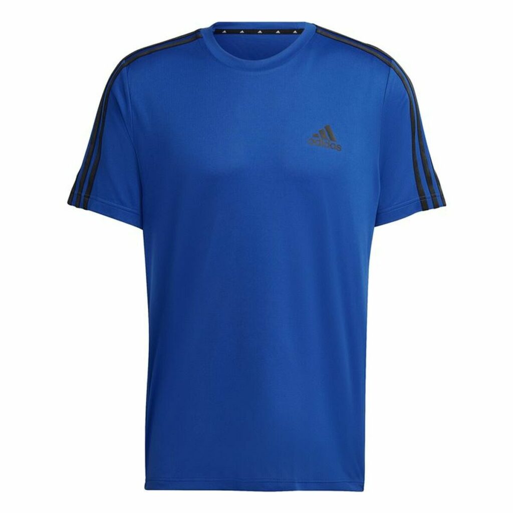 Ανδρική Μπλούζα με Κοντό Μανίκι Adidas Aeroready Designed To Move Μπλε