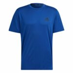 Ανδρική Μπλούζα με Κοντό Μανίκι  Aeroready Designed To Move Adidas Μπλε