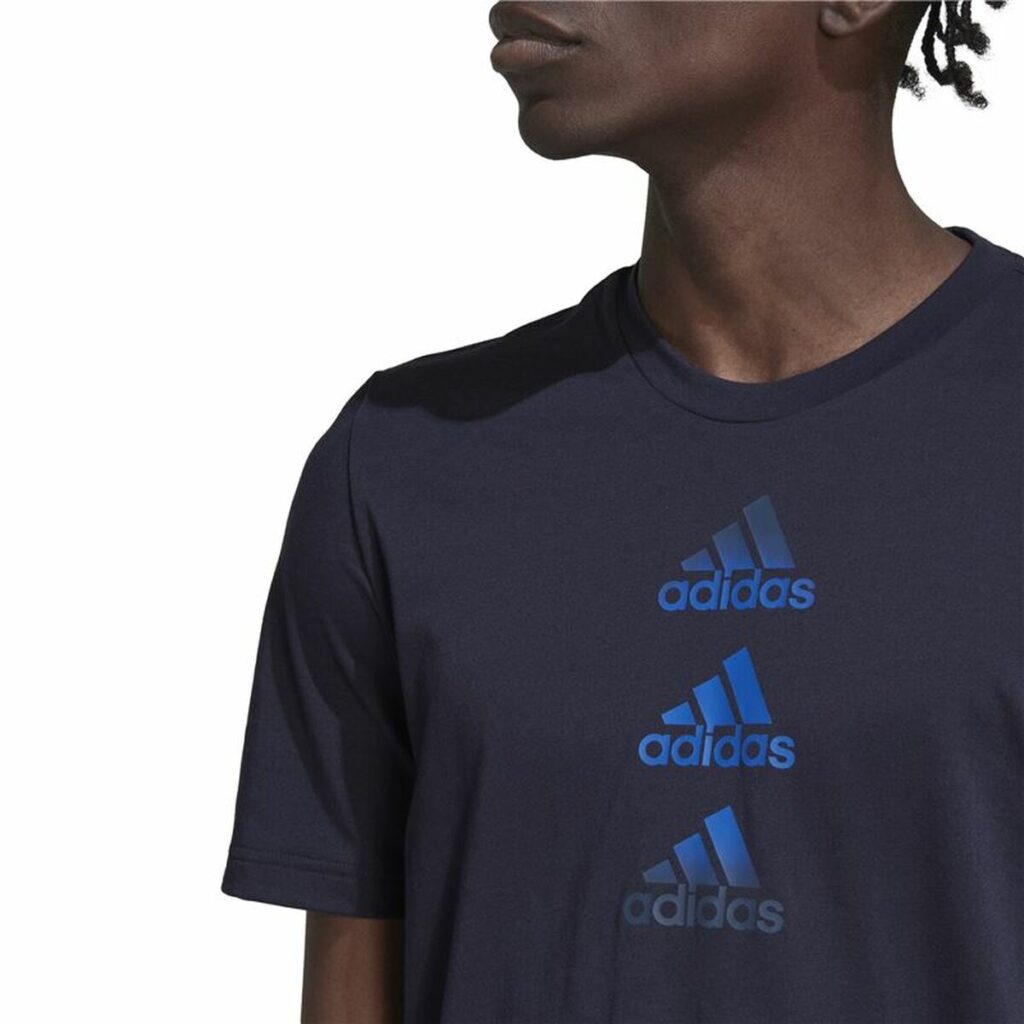 Ανδρική Μπλούζα με Κοντό Μανίκι Adidas Designed To Move Logo